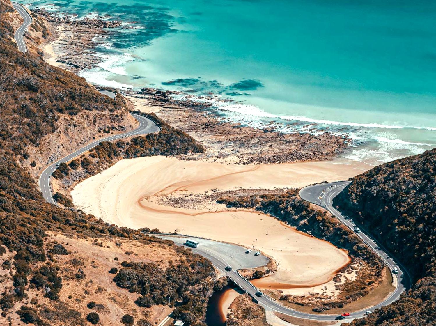 arteatlas | Cumberland River: Picturesque Stop on the Great Ocean Road