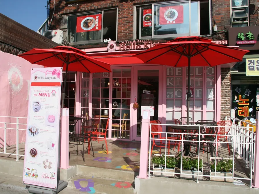 HELLO KITTY — on location